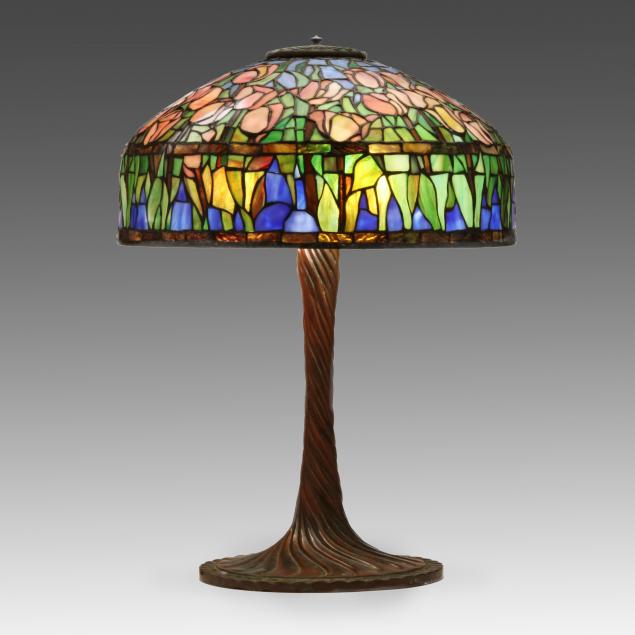 leaded-stained-glass-table-lamp-signed-art-glass-studio