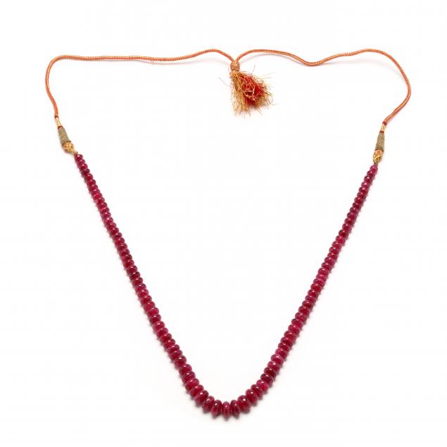 graduated-ruby-bead-necklace