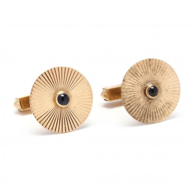 gold-and-sapphire-cufflinks