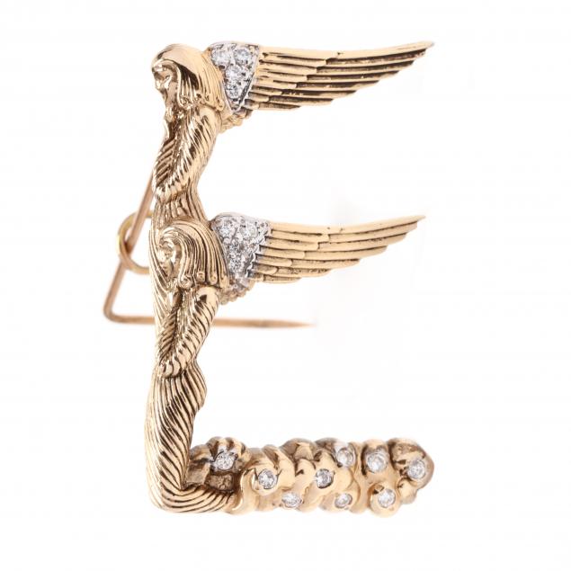 gold-and-diamond-e-monogram-brooch-erte