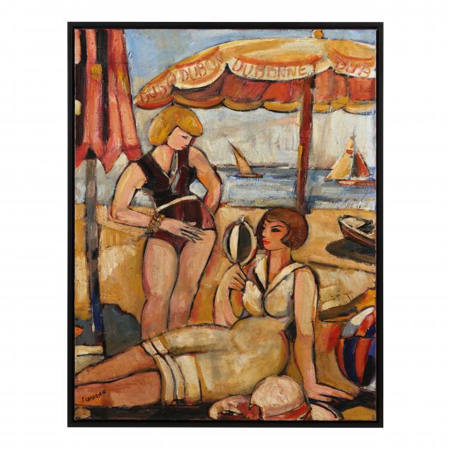 francois-chabrier-french-b-1916-la-plage