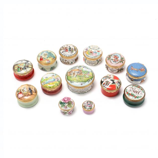 group-of-13-halcyon-days-enamel-boxes