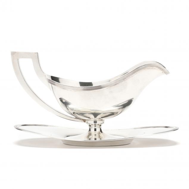 sterling-silver-gravy-boat-and-underplate-by-baltimore-silversmiths