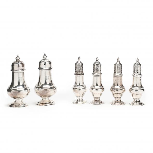 an-assembled-set-of-six-sterling-silver-casters