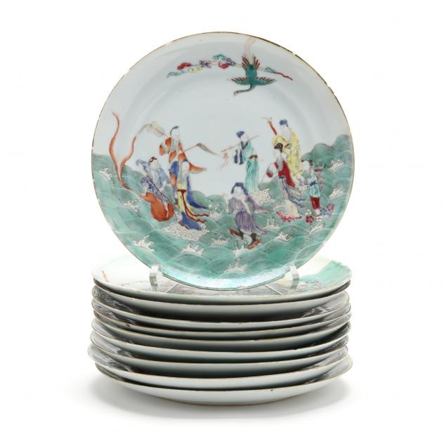 a-set-of-ten-chinese-export-porcelain-plates-with-daoist-immortals