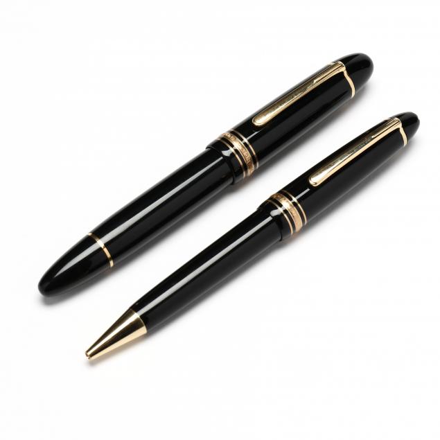two-montblanc-meisterstuck-writing-instruments