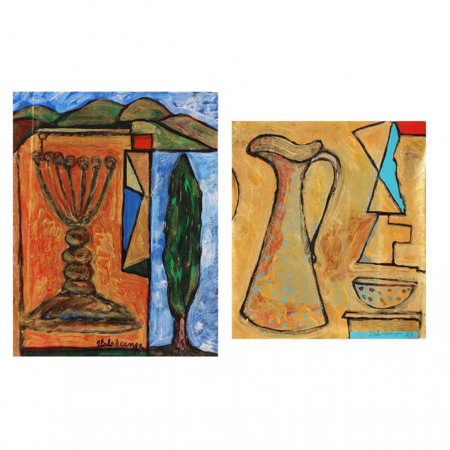italo-scanga-italian-american-1932-2001-two-still-life-paintings