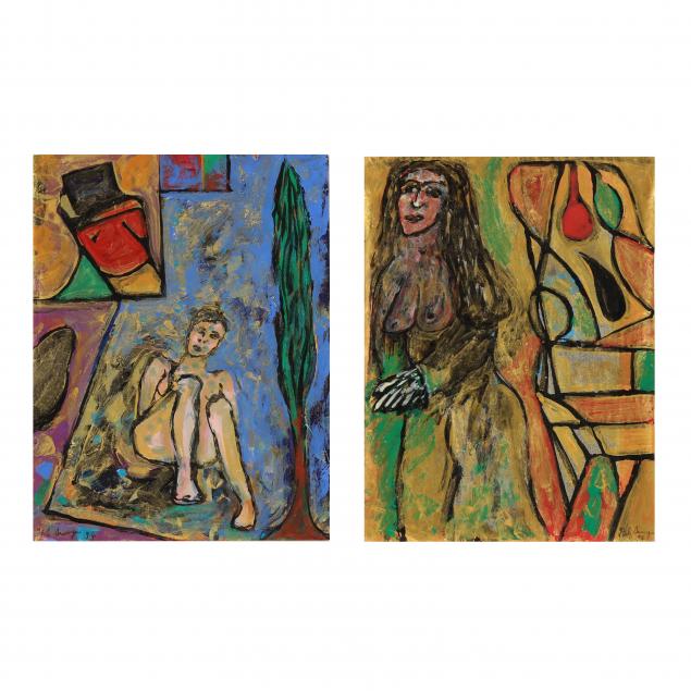 italo-scanga-italian-american-1932-2001-two-figural-works