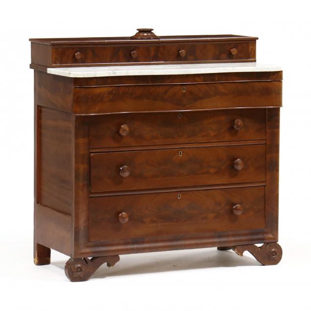american-classical-mahogany-and-marble-chest-of-drawers
