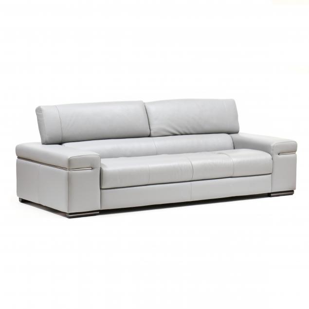 natuzzi-modern-leather-sofa