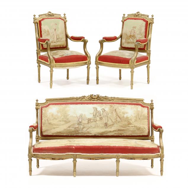 antique-louis-xvi-style-carved-and-gilt-canape-and-fauteuil