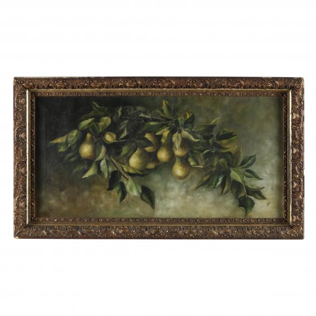 american-school-19th-century-still-life-with-pear-branch