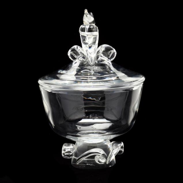 steuben-i-sea-i-crystal-lidded-pedestal-bowl