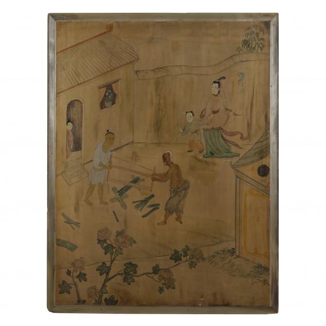 a-large-decorative-chinoiserie-panel-painting