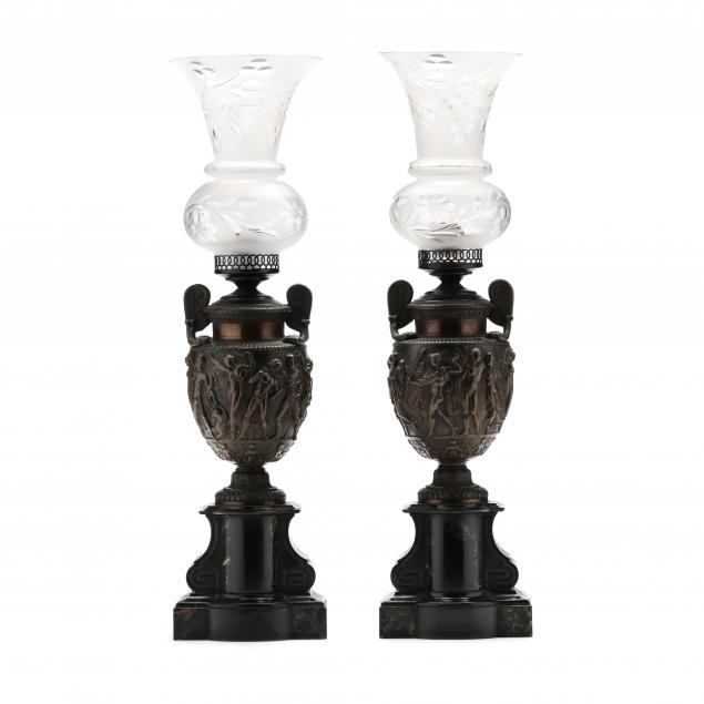 pair-of-bronze-and-marble-i-townley-vase-i-mantel-lamps