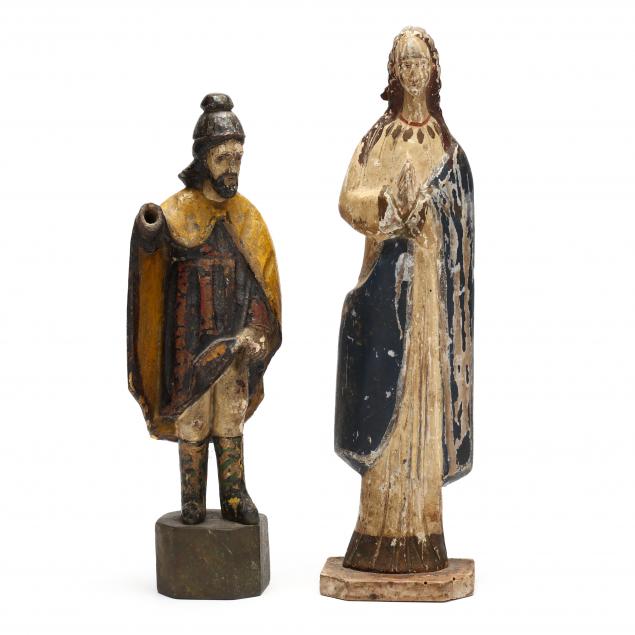 spanish-colonial-polychrome-figures-of-saint-roch-and-the-madonna