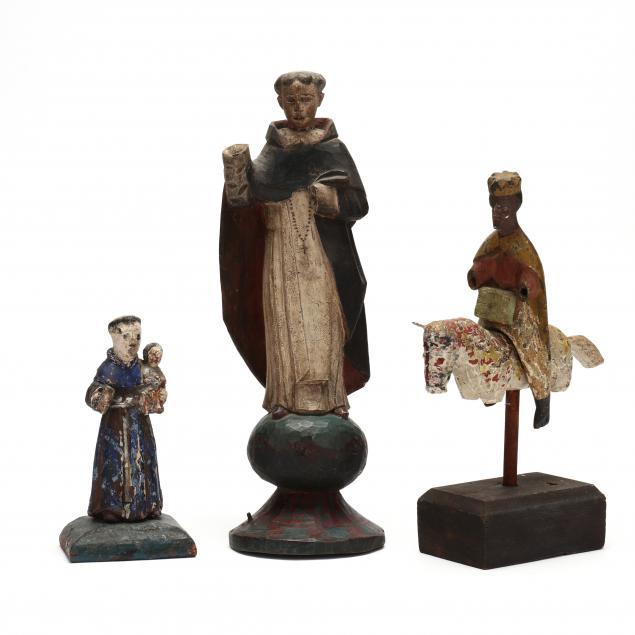 three-spanish-colonial-polychrome-figures