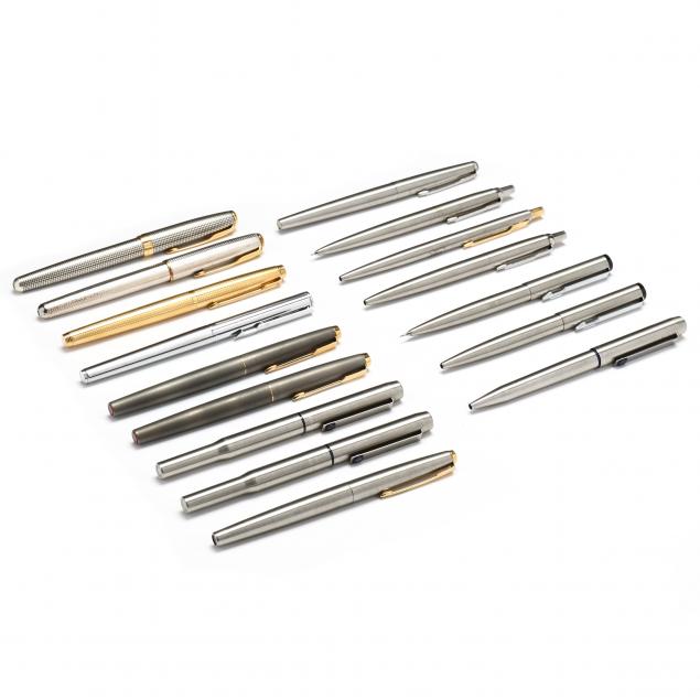 16-parker-metal-cased-writing-instruments