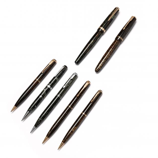 seven-vintage-parker-writing-instruments