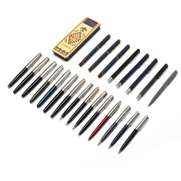 26-assorted-parker-writing-instruments