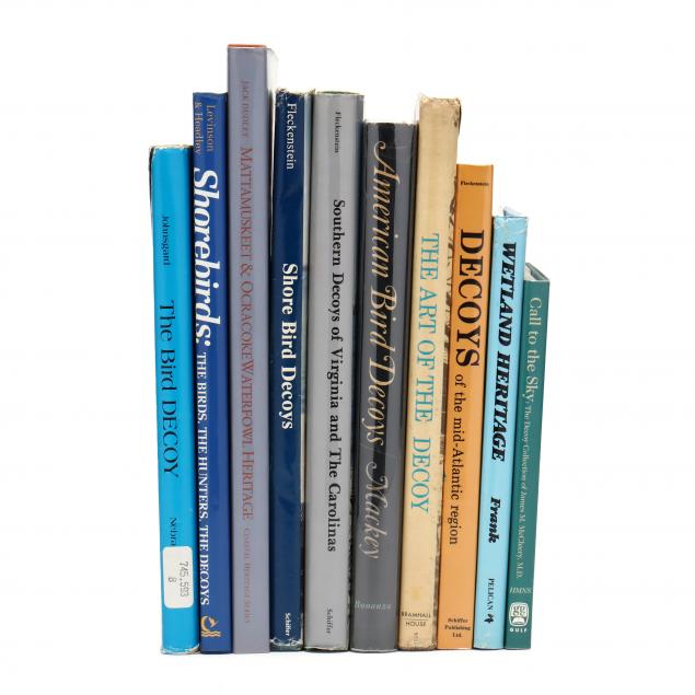collection-of-ten-decoy-collecting-reference-books
