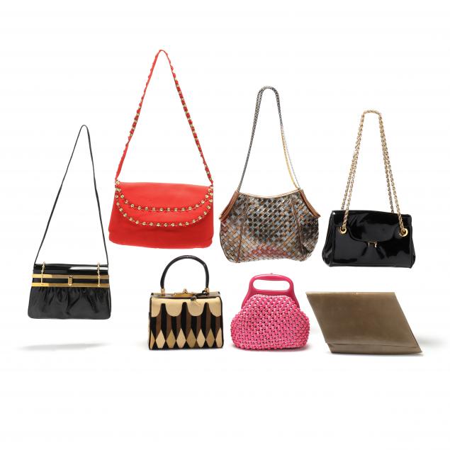 A Selection of Seven Vintage Designer Handbags (Lot 1230 - Winter Estate  AuctionFeb 2, 2023, 9:00am)