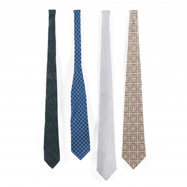 four-silk-ties-hermes