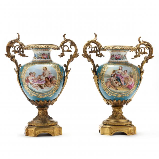 pair-of-sevres-style-porcelain-and-ormolu-mantel-urns