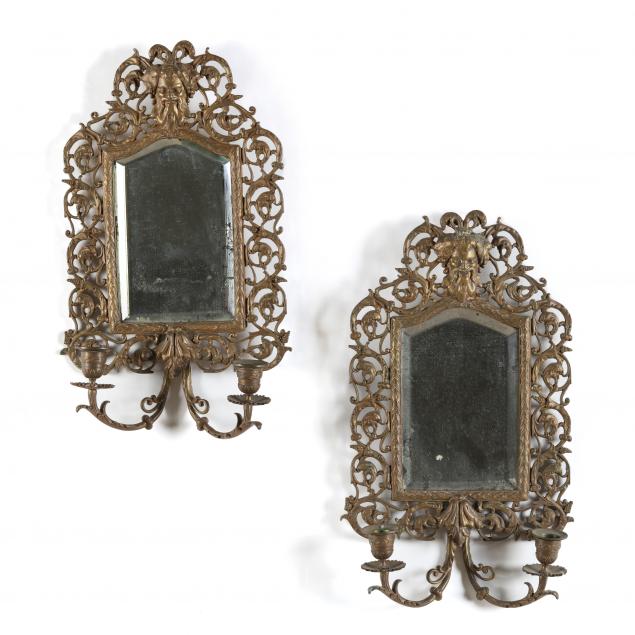 pair-of-antique-continental-figural-ormolu-mirrored-sconces