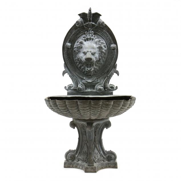 classical-style-cast-bronze-wall-fountain