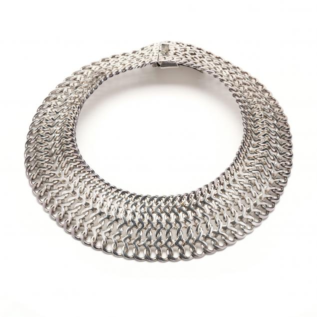 sterling-silver-woven-collar-necklace-mexico