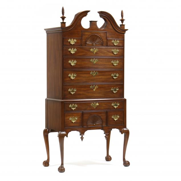 henkel-harris-chippendale-style-mahogany-highboy