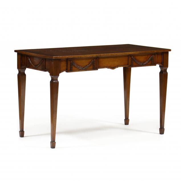 italian-neoclassical-style-walnut-writing-table