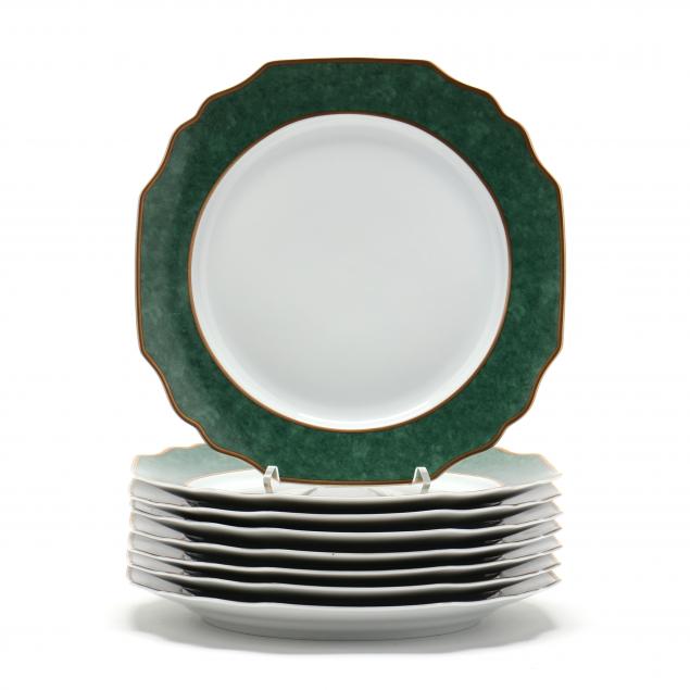 set-of-8-mottahedeh-service-plates-i-festival-green-i