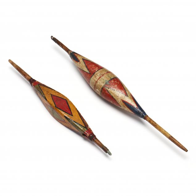 Two Important Early Fishing Floats (Lot 3337 - Spring Sporting Art