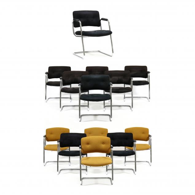 13-vintage-steelcase-cantilevered-armchairs