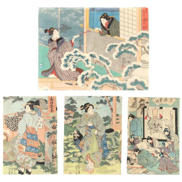 utagawa-kuniyoshi-japanese-1797-1861-a-selection-of-woodblock-prints