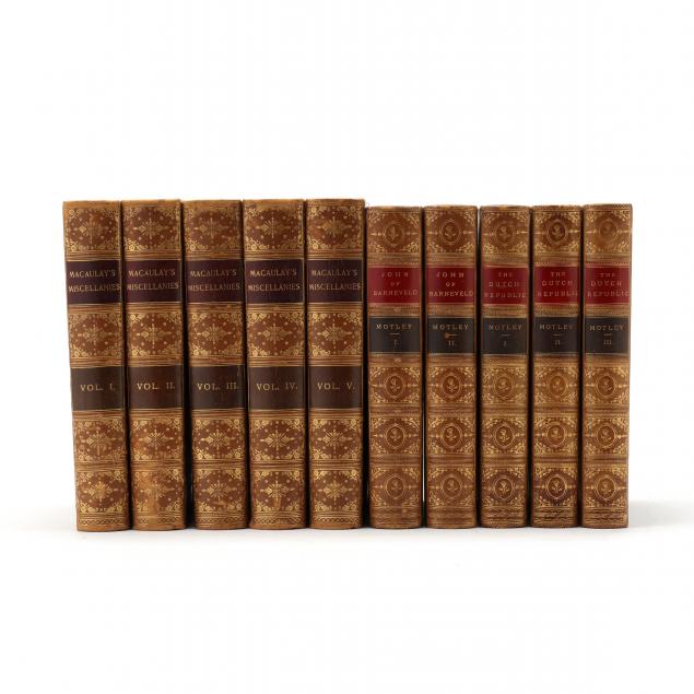 five-finely-bound-volumes-each-of-macaulay-and-motley