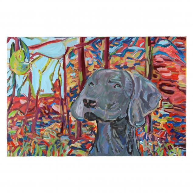 laura-davis-nc-i-gray-ghost-weimaraner-dog-i