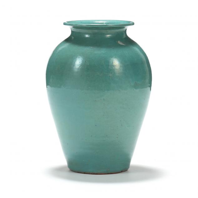 attributed-waymon-cole-nc-1905-1987-rare-pottery-floor-vase