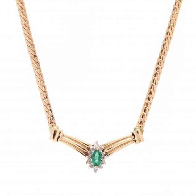 gold-emerald-and-diamond-necklace