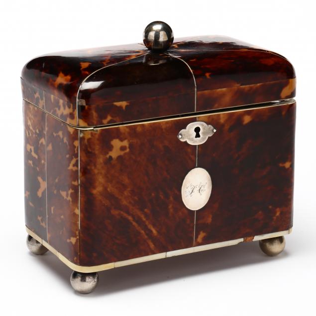 antique-georgian-tortoise-shell-and-silverplate-inlaid-tea-caddy