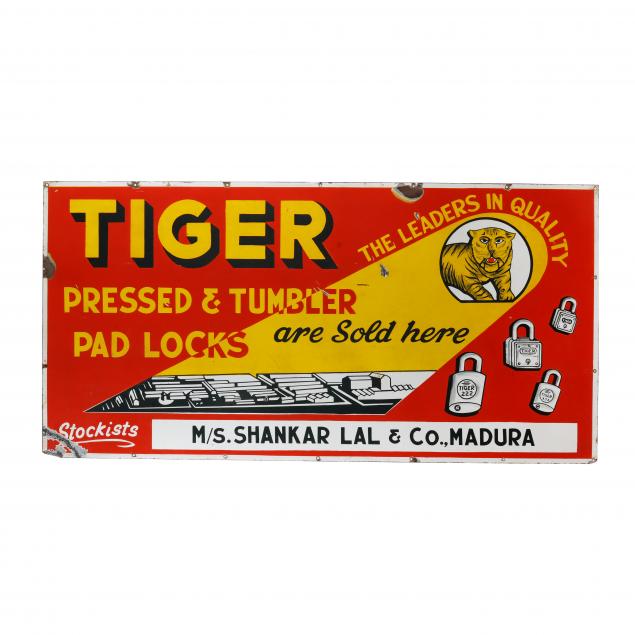 large-vintage-tiger-pad-locks-porcelain-sign