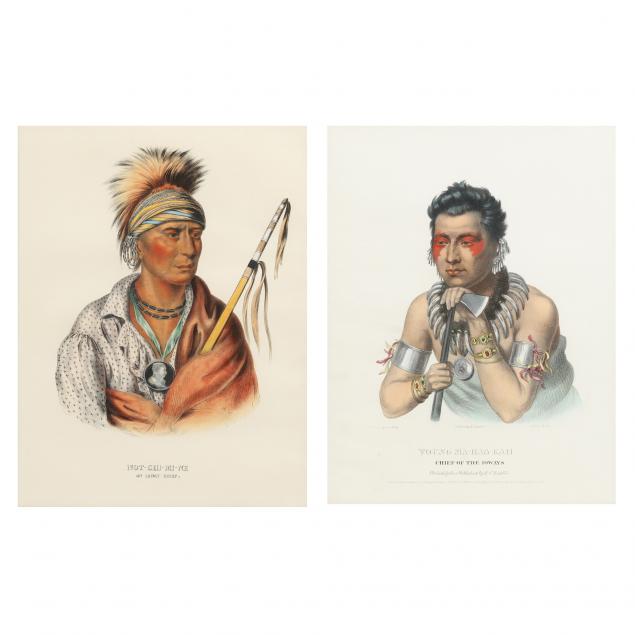 mckenney-and-hall-19th-century-i-young-ma-has-kah-chief-of-the-ioways-i-i-not-chi-mi-ne-an-iowan-chief-i-two-works