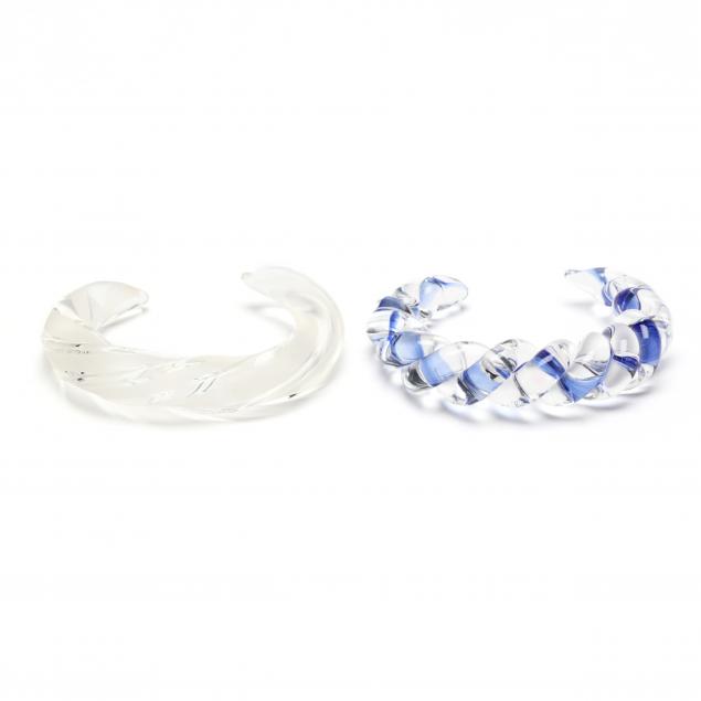 two-art-glass-cuff-bracelets