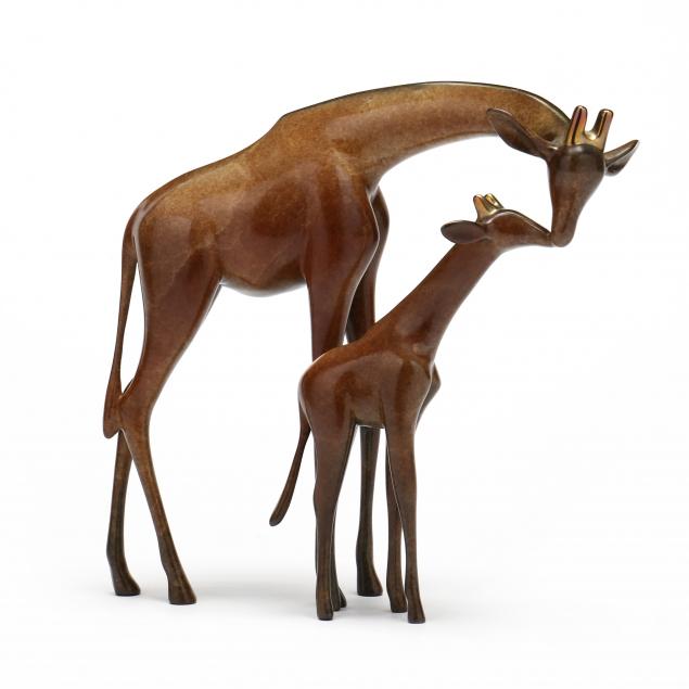 loet-vanderveen-american-dutch-1921-2015-i-giraffe-and-baby-i