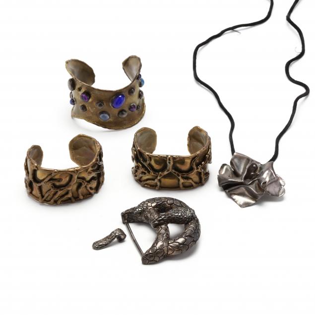 group-of-metalwork-jewelry-items