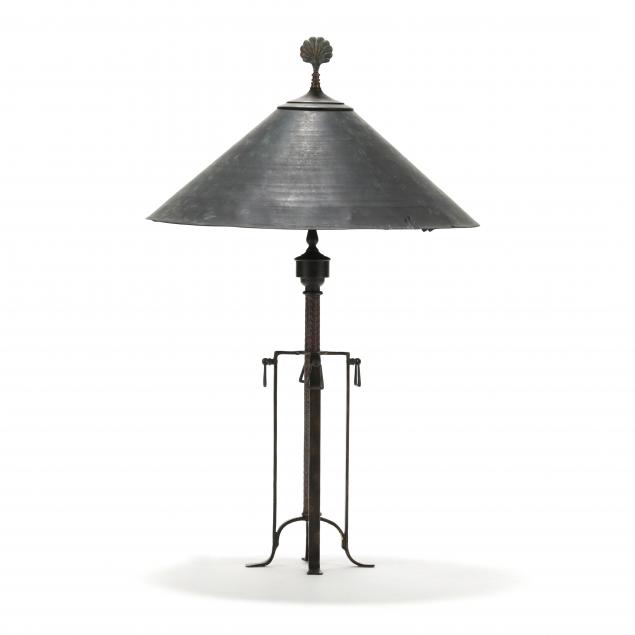 maitland-smith-asian-style-patinated-metal-table-lamp