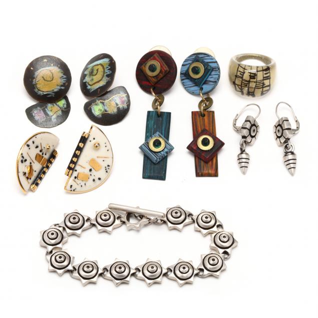 group-of-modernist-jewelry