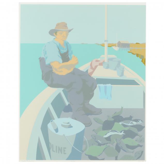 claude-howell-nc-1915-1997-i-mending-nets-seated-fisherman-i